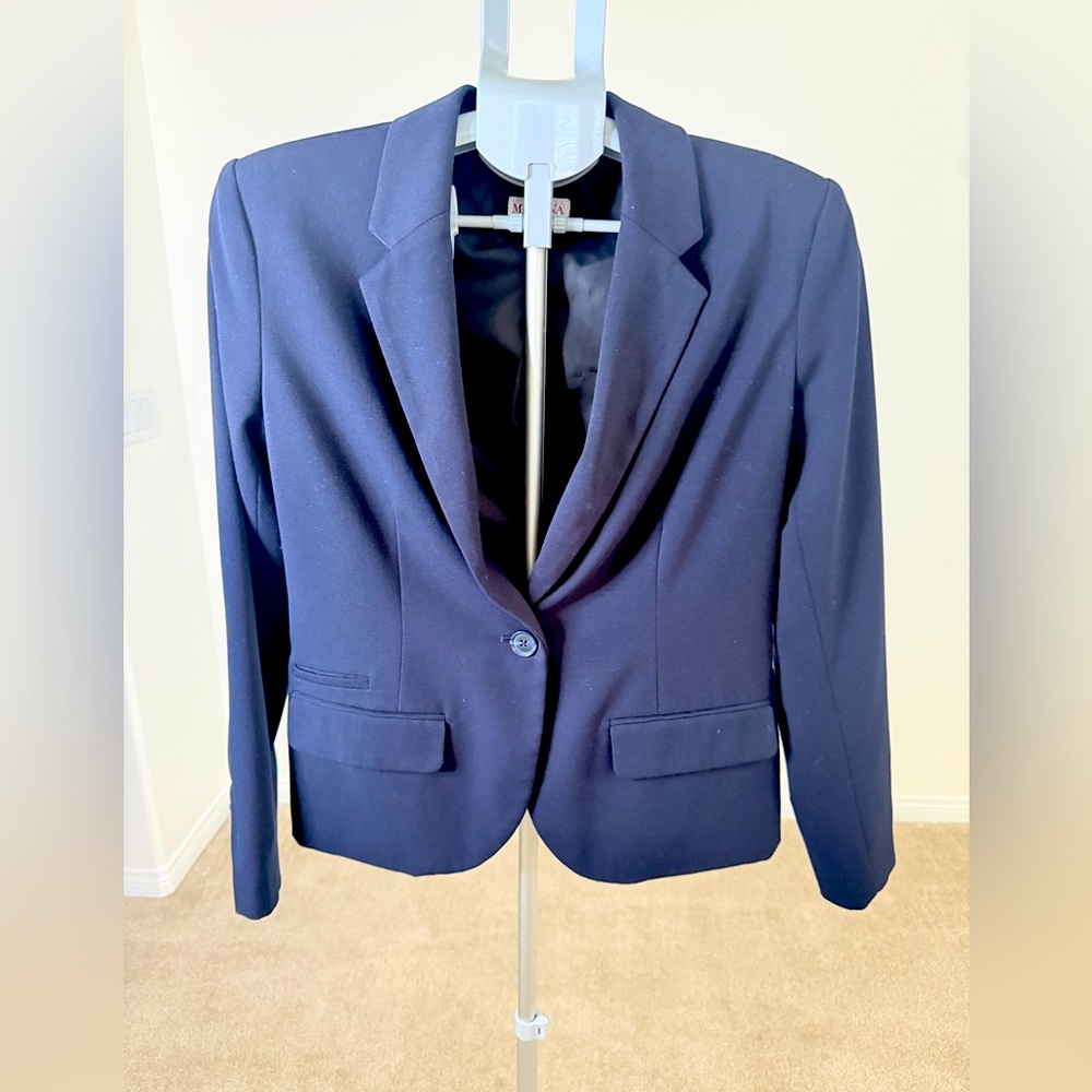 Merona Navy Blue Blazer - Size 8